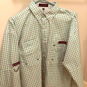 Southern Marsh button down performance fishing